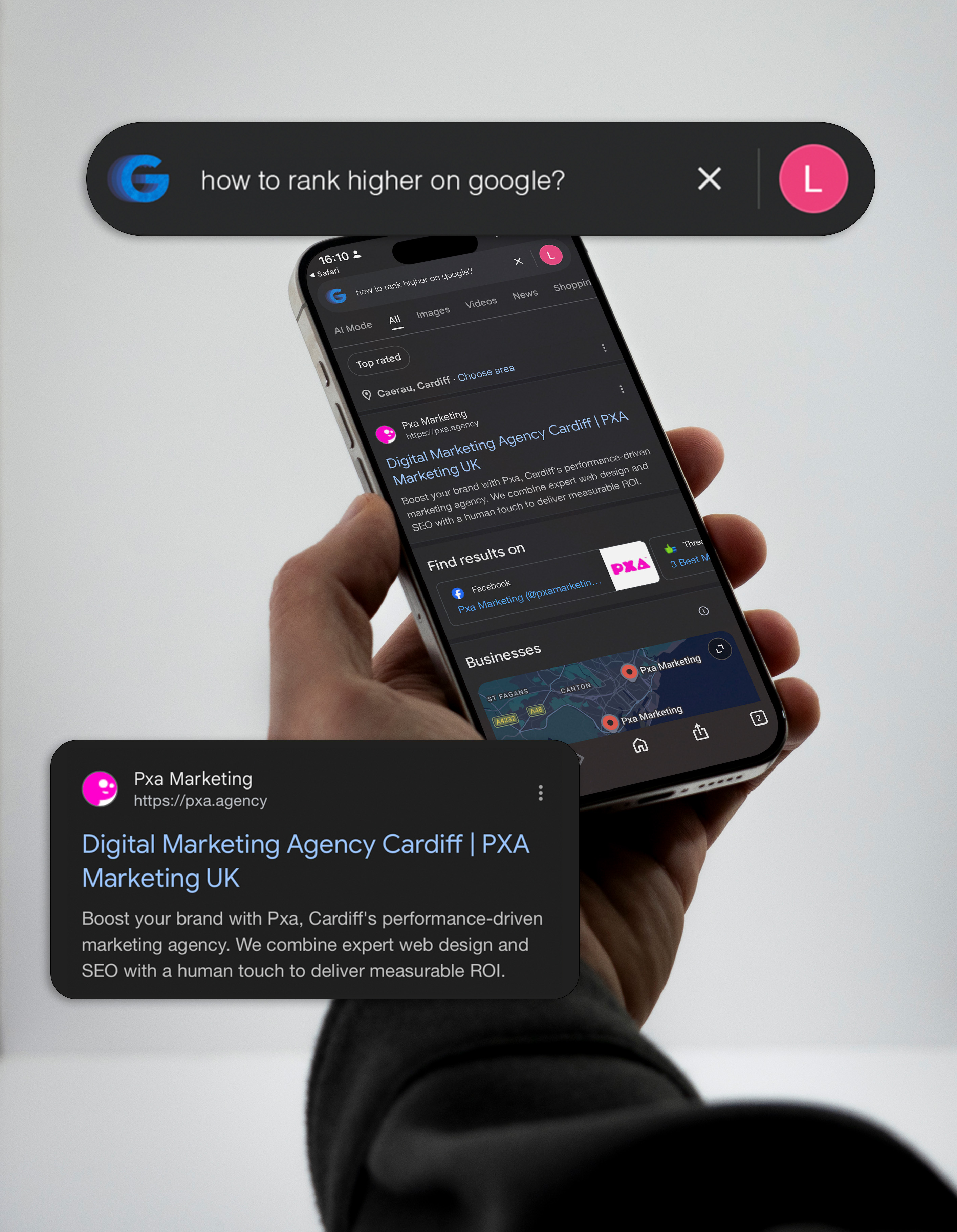 Recruiter dashboard homepage screenshot